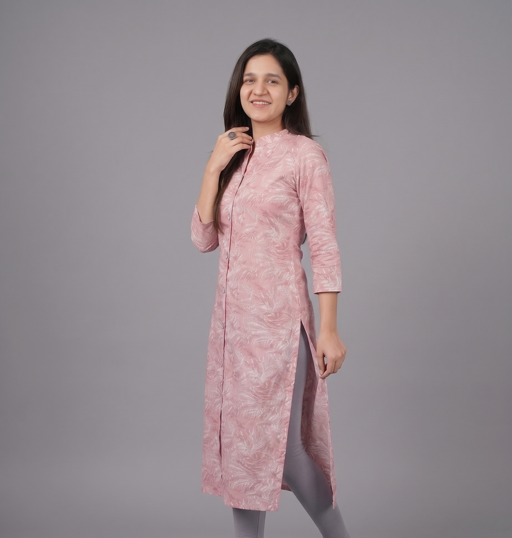FASHIONABLE COTTON DIGITAL PRINT KURTI FOR WOMAN WEAR
