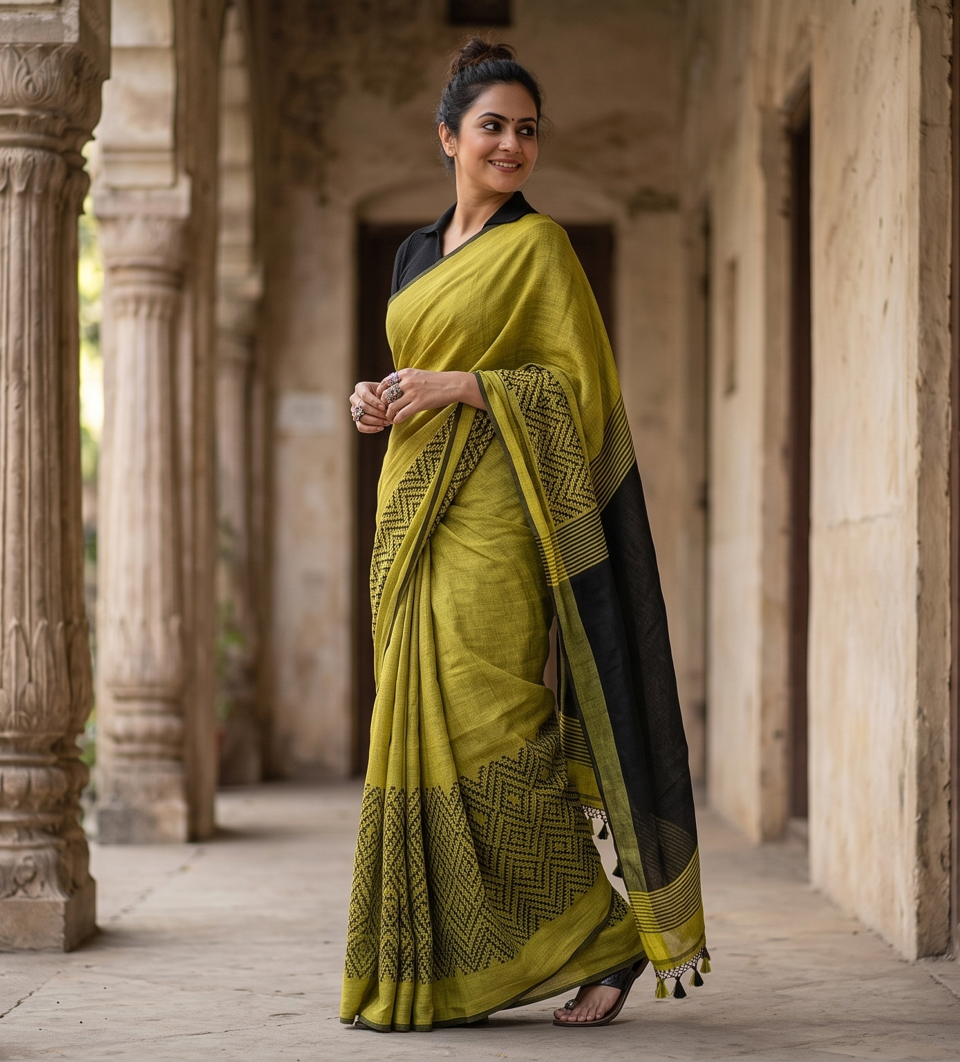 Khadi Cotton Soft Saree