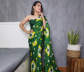 Meera Abstract Print Georgette Saree