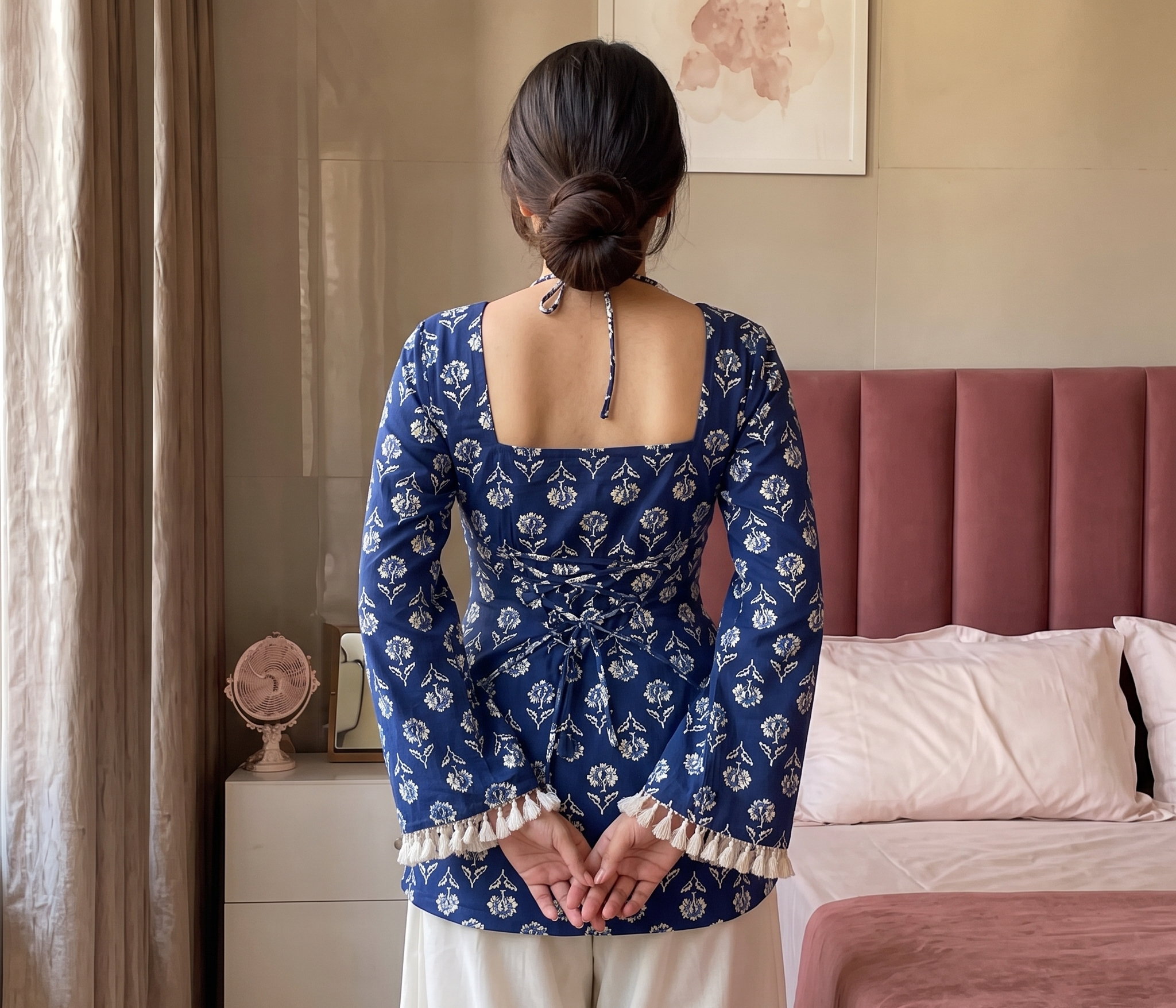 Women Rayon Printed Short Kurti